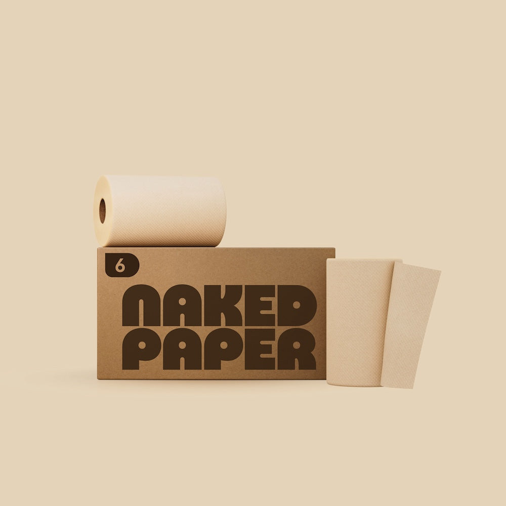 Unbleached Recycled Kitchen Roll