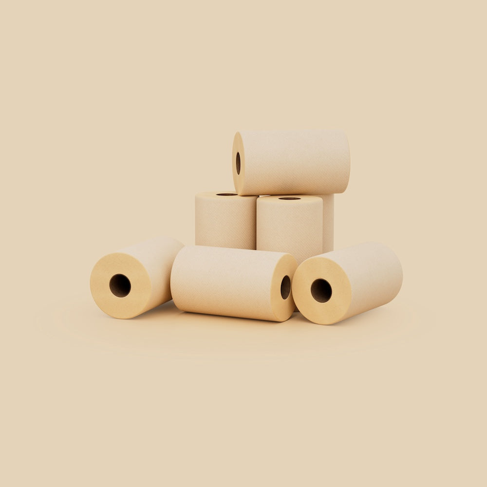 Unbleached Recycled Kitchen Roll