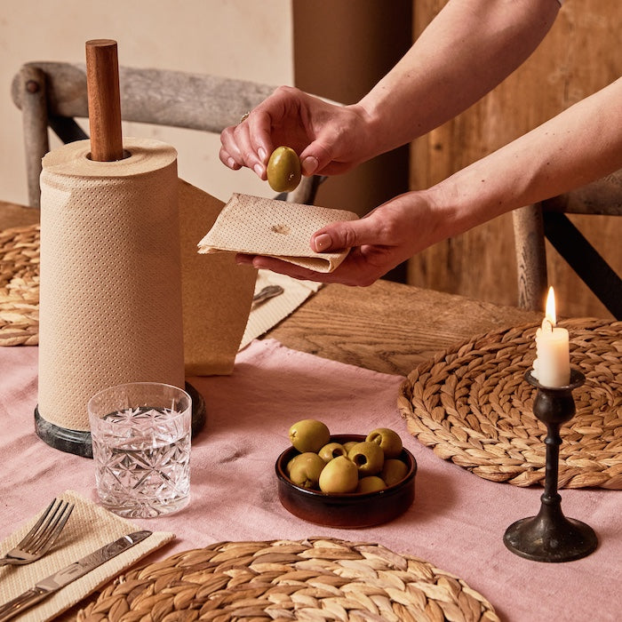 Unbleached Bamboo Kitchen Roll