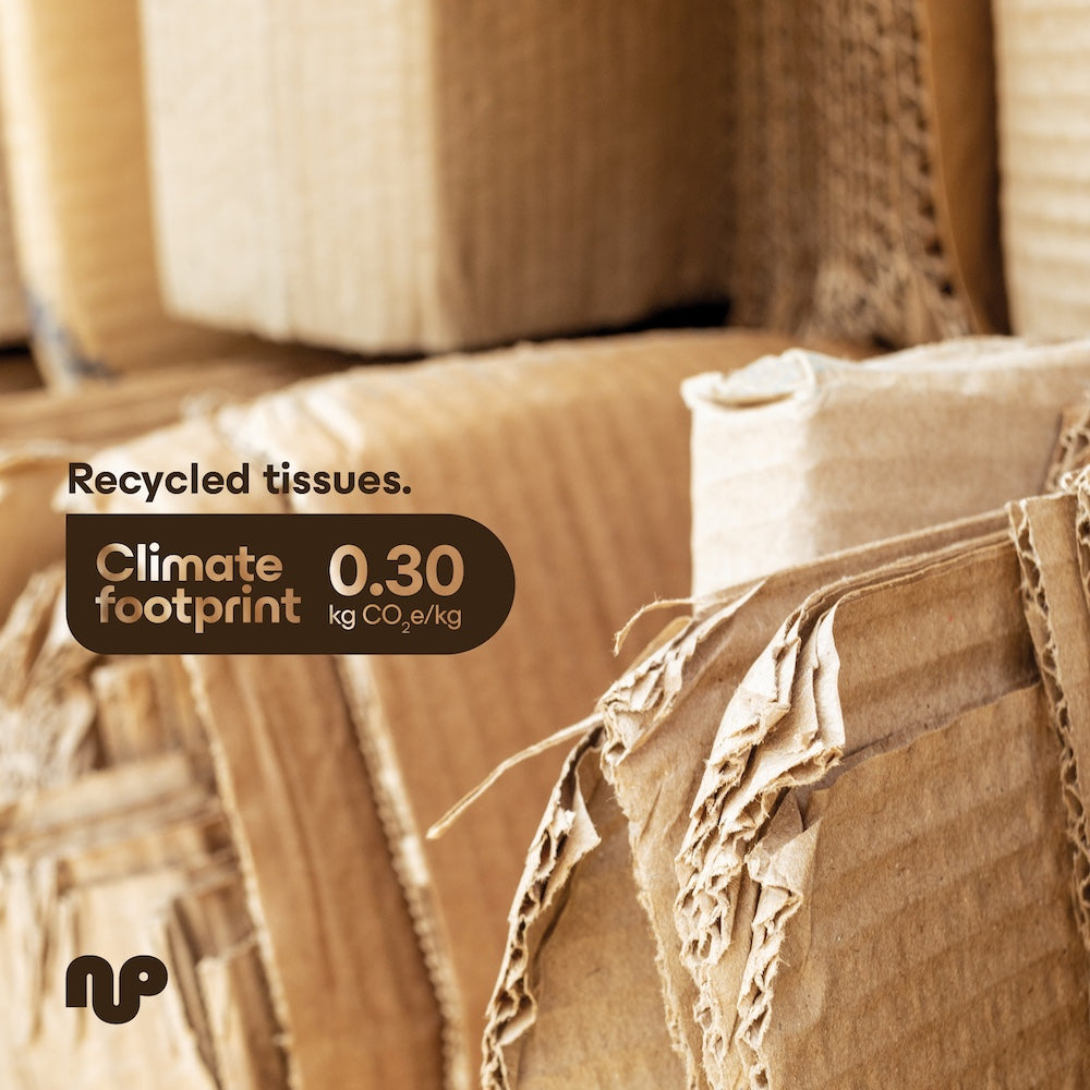 Unbleached Recycled Tissues