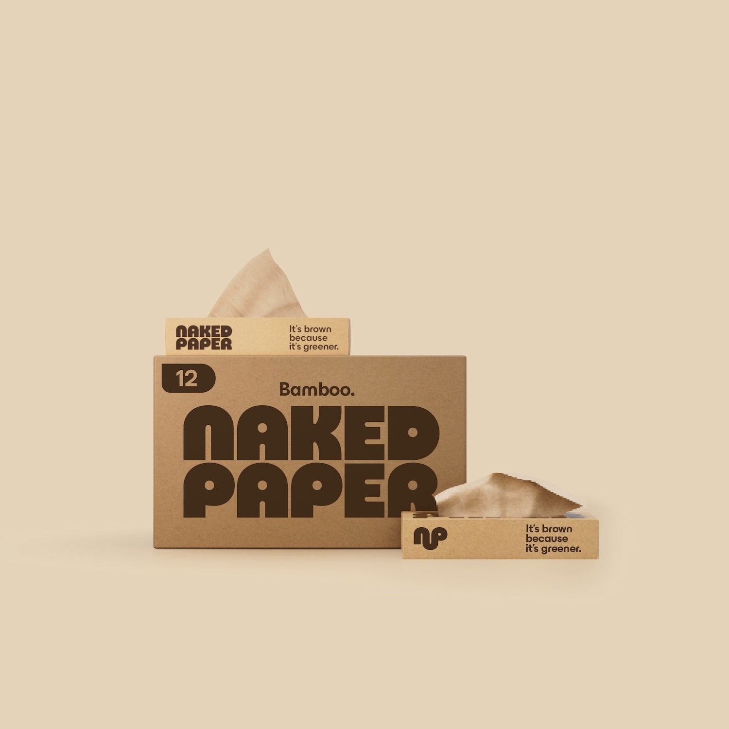 Unbleached Bamboo Tissues