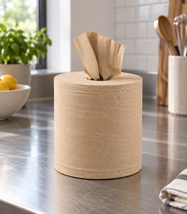 Unbleached Bamboo "Blue" Roll