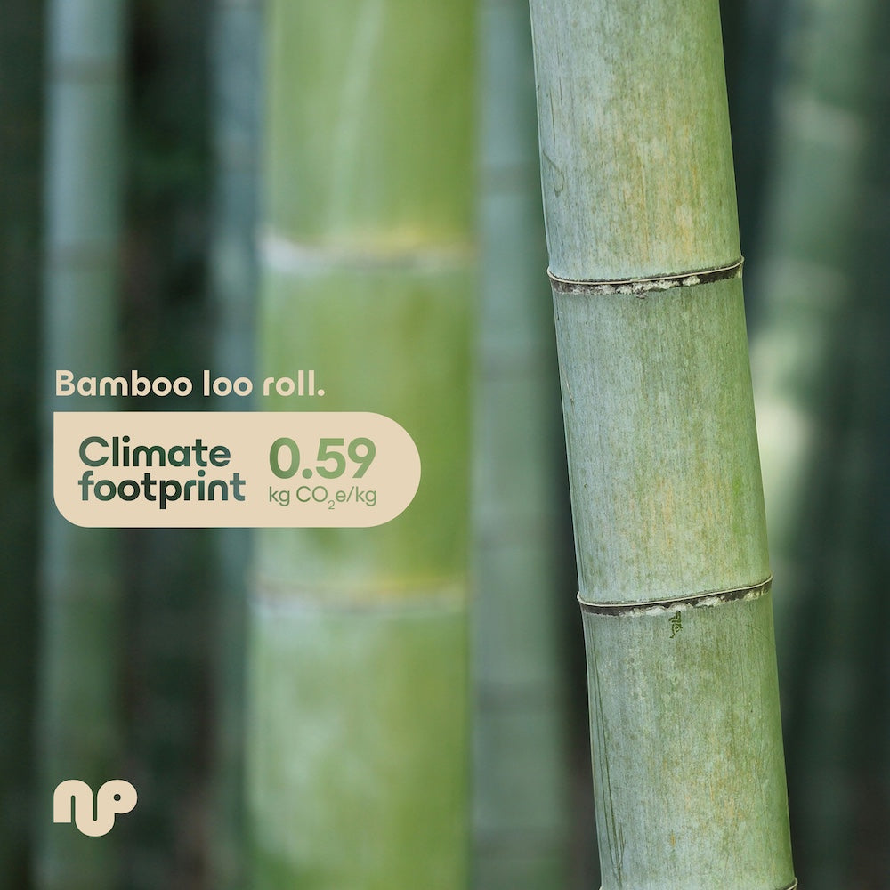 Unbleached Bamboo "Blue" Roll