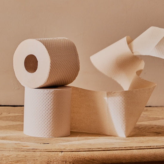 Unbleached Bamboo Toilet Paper