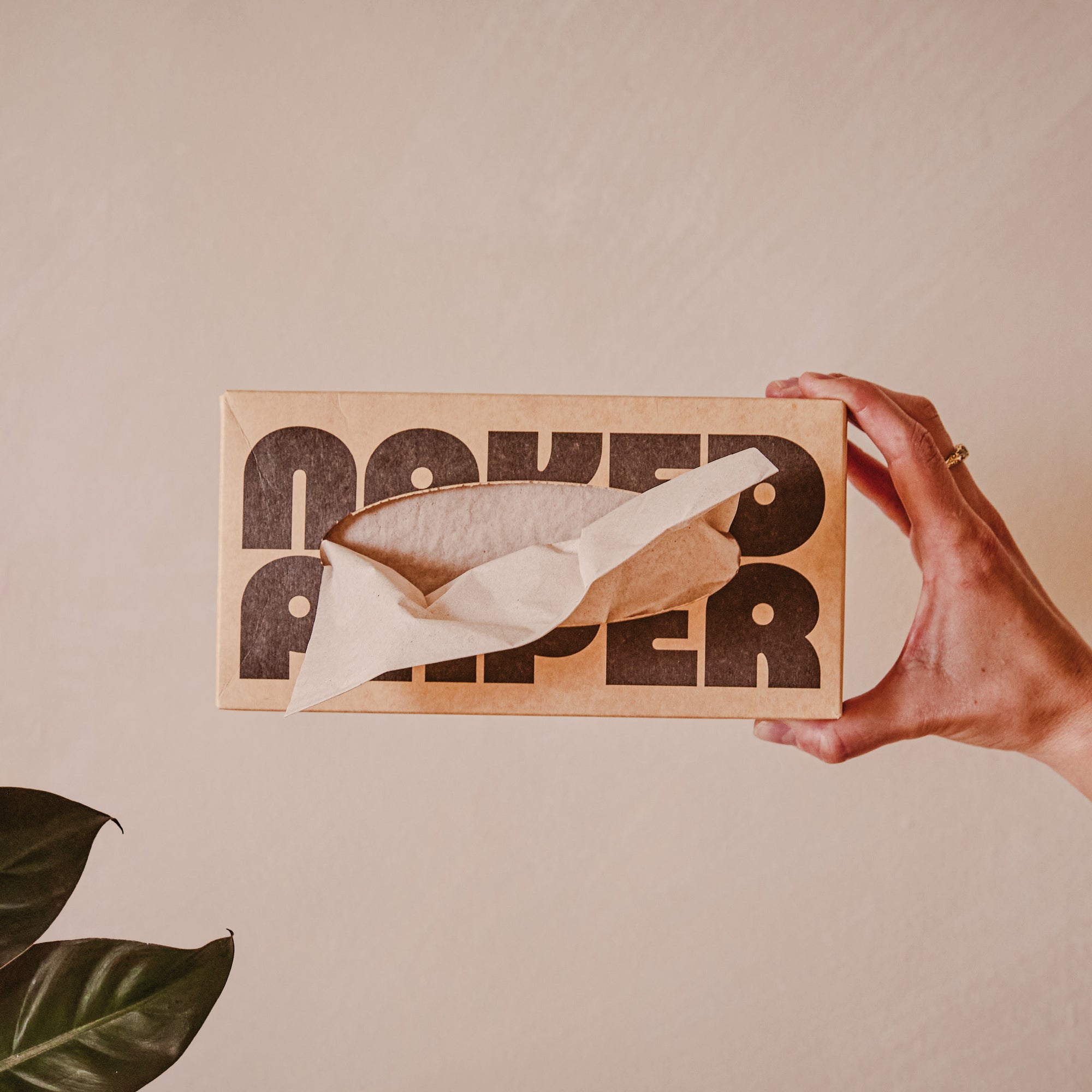 Unbleached Recycled Tissues